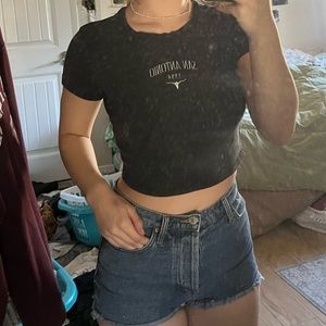 garage cropped baby tee ‘san antonio 1994’